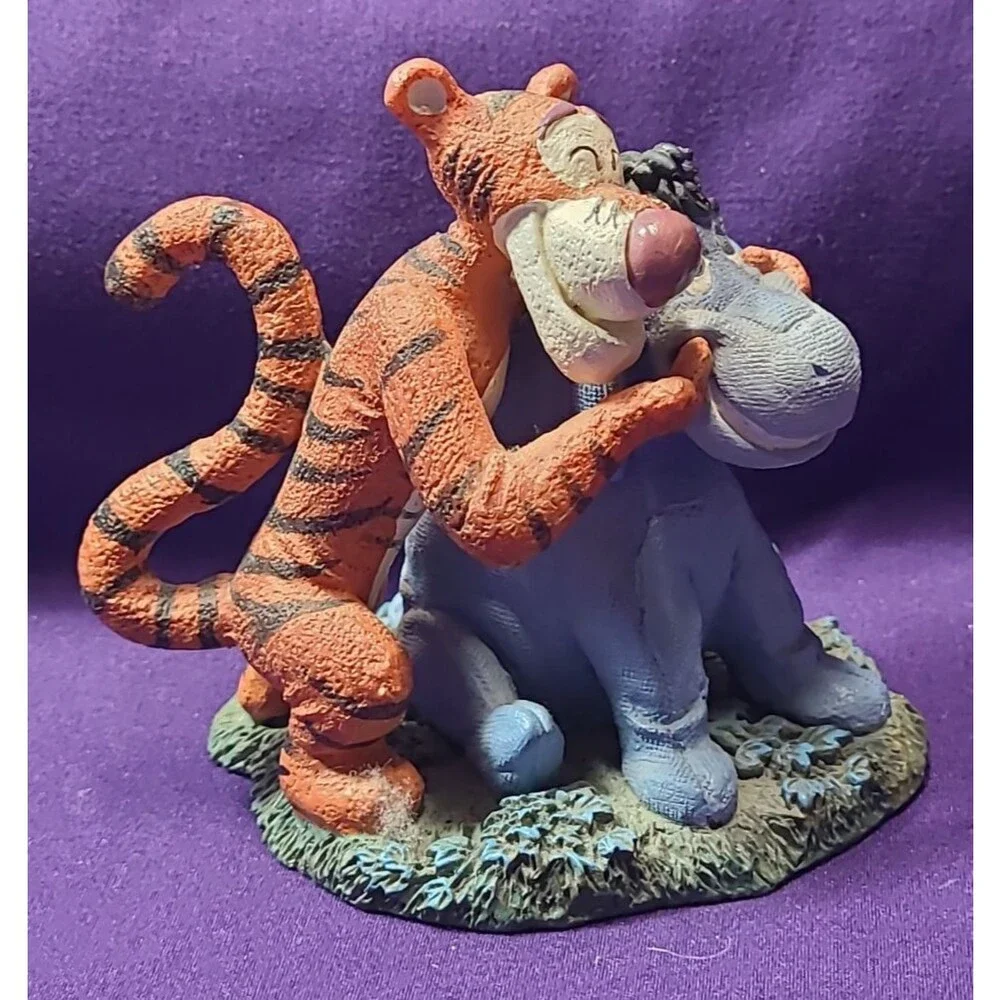 Simply Pooh ‘So This Is What Smiling Feels Like” Disney Tigger & Eeyore Figurine